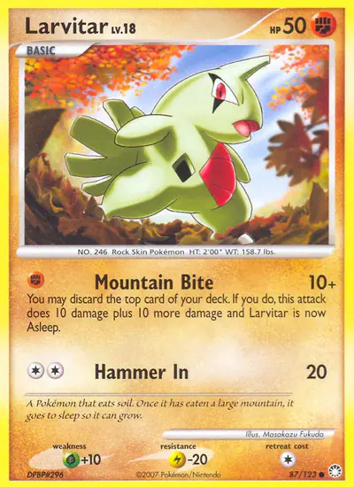 Image de la carte Pokemon Embrylex 87/123