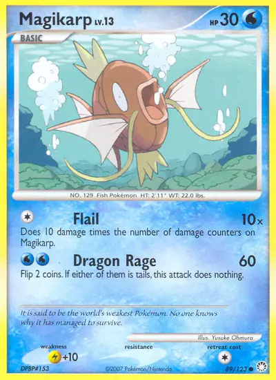 Image de la carte Pokemon Magicarpe 89/123