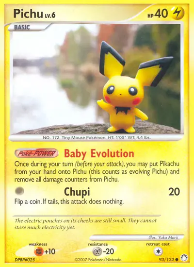 Image de la carte Pokemon Pichu 93/123
