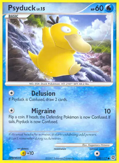 Image de la carte Pokemon Psykokwak 100/132