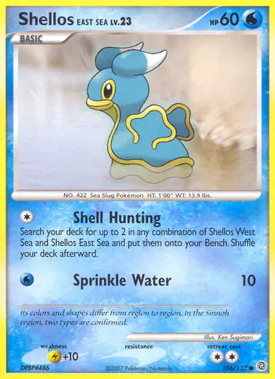 Image de la carte Pokemon Sancoki Mer Orient 106/132
