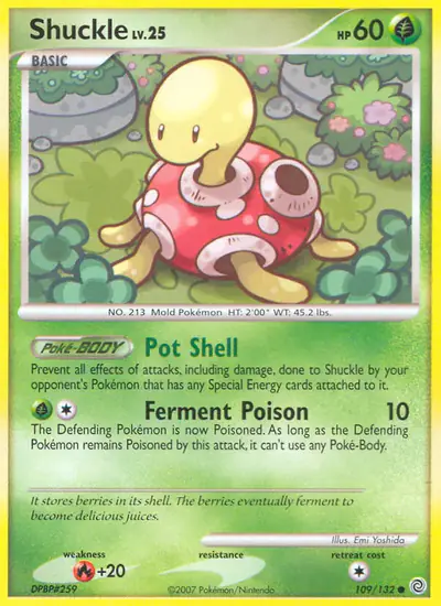 Image de la carte Pokemon Caratroc 109/132