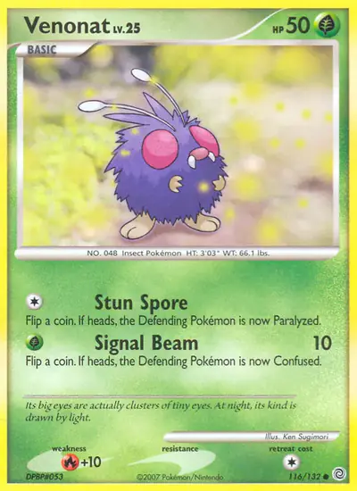 Image de la carte Pokemon Mimitoss 116/132