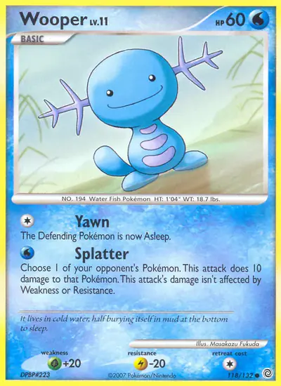 Image de la carte Pokemon Axoloto 118/132