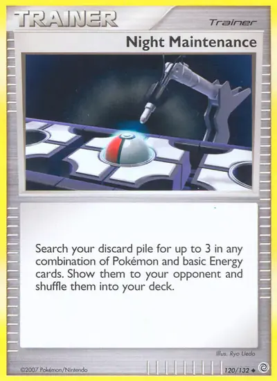 Image de la carte Pokemon Maintenance nocturne 120/132