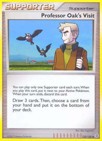 Image de la carte Pokemon La visite du Prof. Chen 122/132