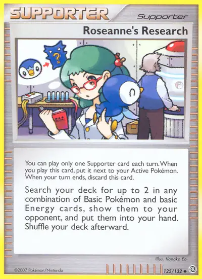 Image de la carte Pokemon La recherche de Rose 125/132