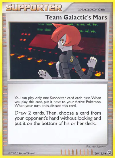 Image de la carte Pokemon Mars de la Team Galaxie 126/132