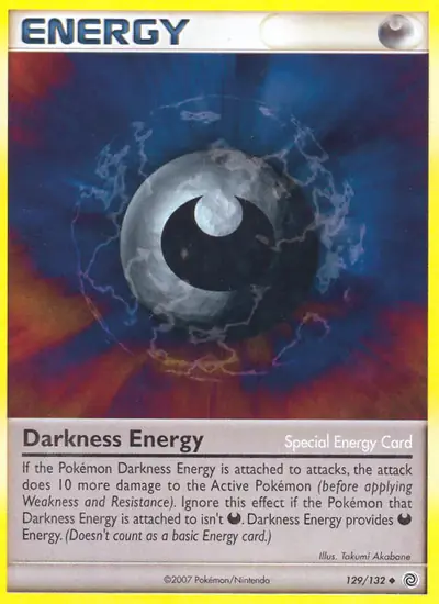 Image de la carte Pokemon Énergie Obscurité 129/132
