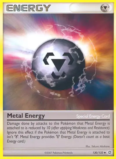 Image de la carte Pokemon Énergie Métal 130/132