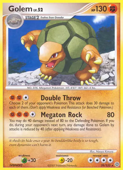 Image de la carte Pokemon Grolem 29/132