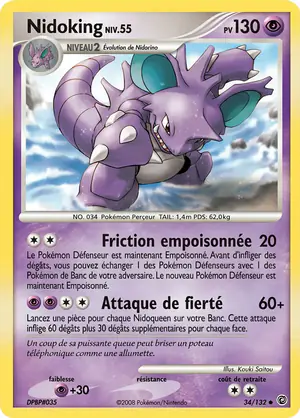 Nidoking 34/132