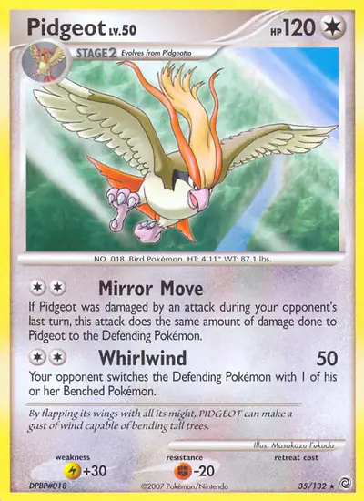 Image de la carte Pokemon Roucarnage 35/132