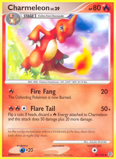 Image de la carte Pokemon Reptincel 46/132