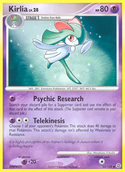 Image de la carte Pokemon Kirlia 53/132