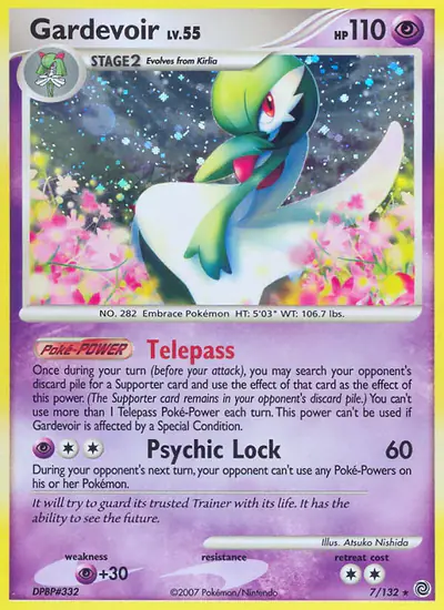 Image de la carte Pokemon Gardevoir 7/132