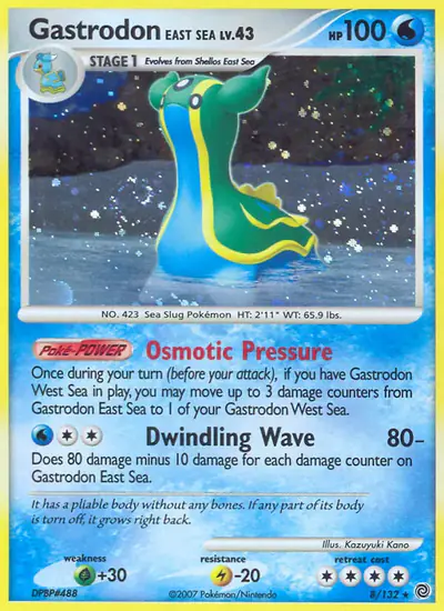 Image de la carte Pokemon Tritosor Mer Orient 8/132