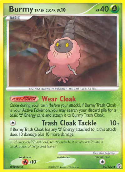 Image de la carte Pokemon Cheniti Cape Déchet 80/132