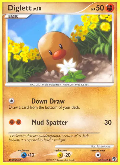 Image de la carte Pokemon Taupiqueur 85/132