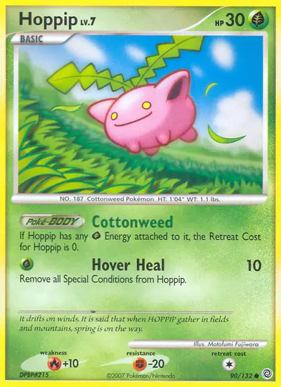 Image de la carte Pokemon Granivol 90/132