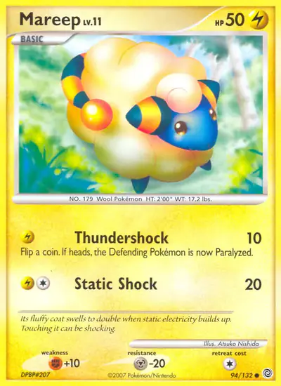Image de la carte Pokemon Wattouat 94/132