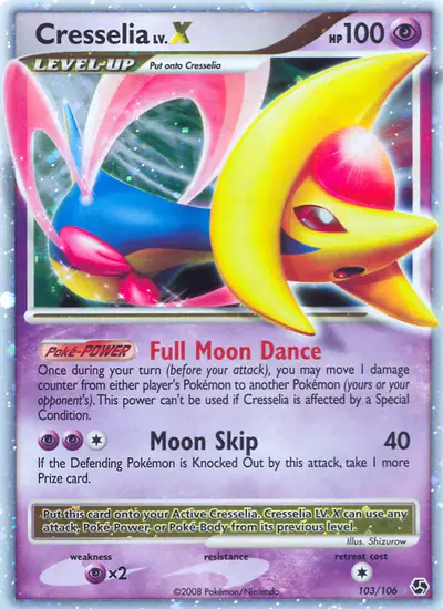 Image de la carte Pokemon Cresselia 103/106