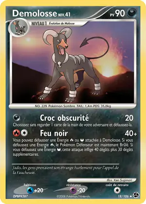 D&eacute;molosse 18/106