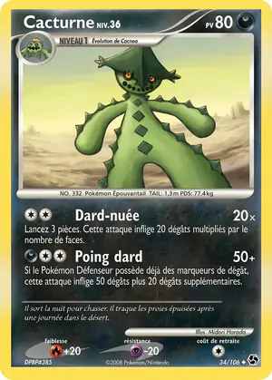 Cacturne 34/106