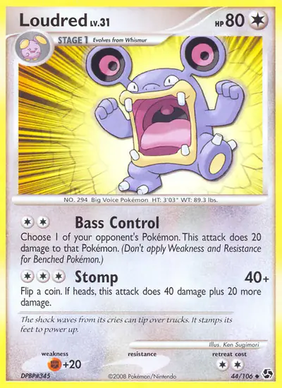 Image de la carte Pokemon Ramboum 44/106