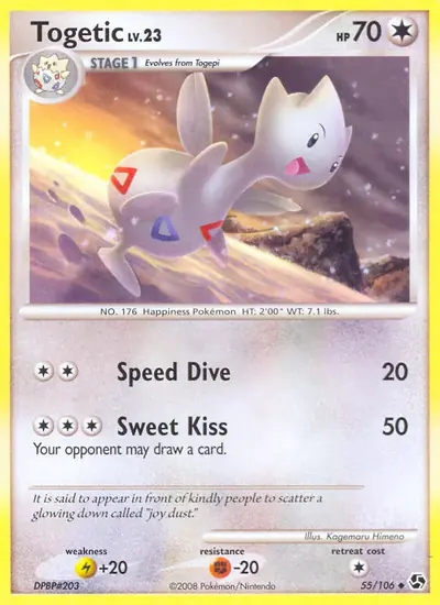 Image de la carte Pokemon Togetic 55/106