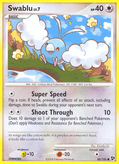 Image de la carte Pokemon Tylton 86/106