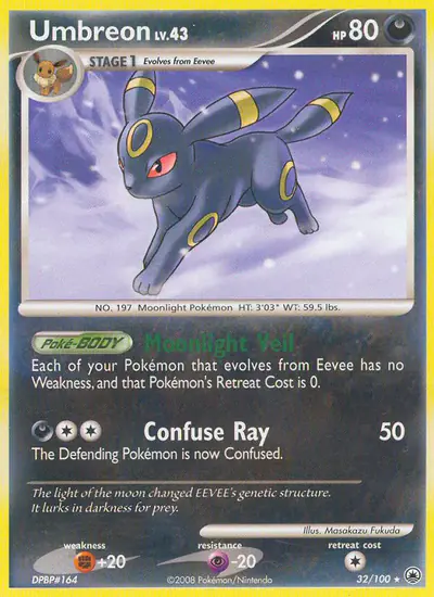 Image de la carte Pokemon Noctali 32/100