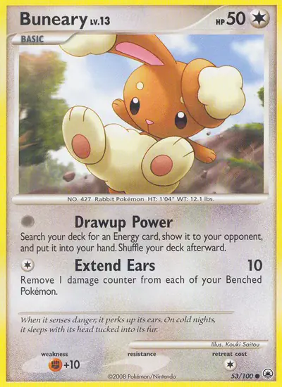 Image de la carte Pokemon Laporeille 53/100
