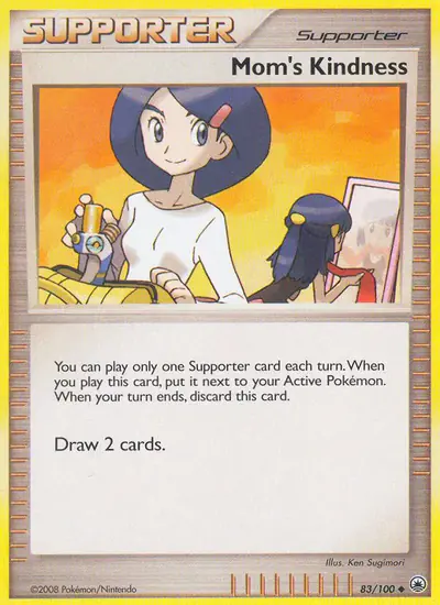 Image de la carte Pokemon La gentillesse de Maman 83/100