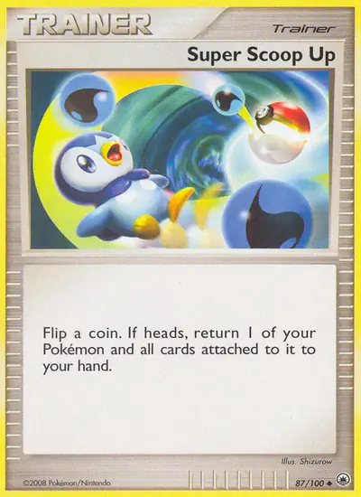 Image de la carte Pokemon Super rappel 87/100