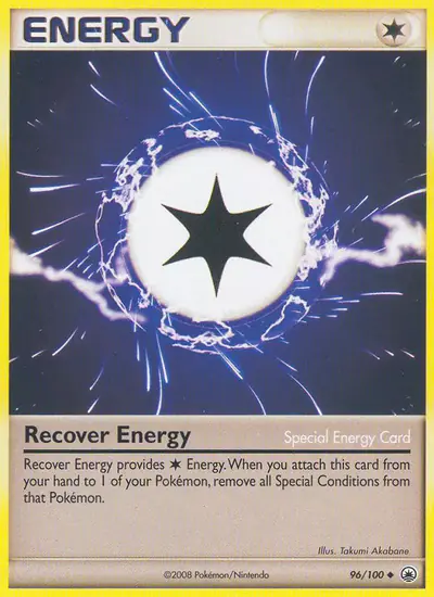 Image de la carte Pokemon Énergie guérison 96/100