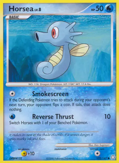 Image de la carte Pokemon Hypotrempe 102/146