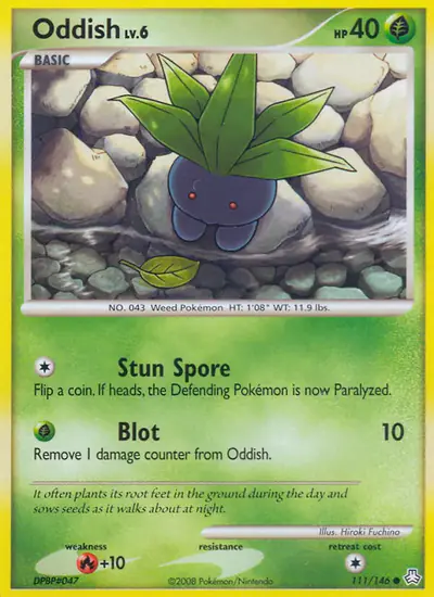 Image de la carte Pokemon Mystherbe 111/146