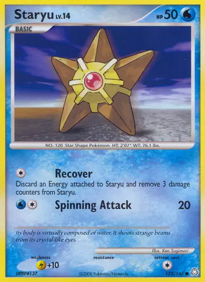 Image de la carte Pokemon Stari 122/146