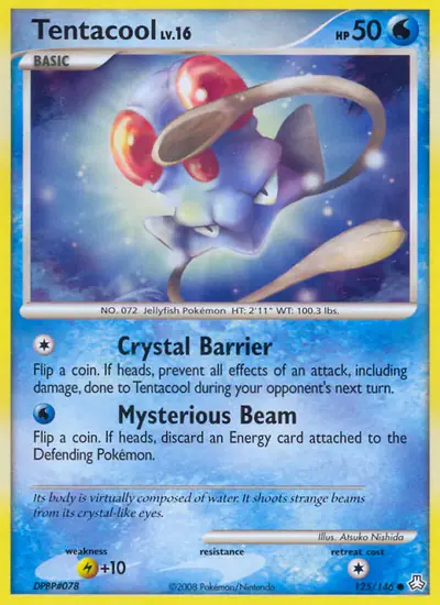 Image de la carte Pokemon Tentacool 125/146