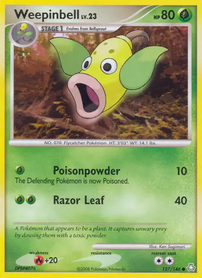 Image de la carte Pokemon Boustiflor 127/146