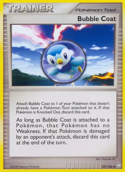 Image de la carte Pokemon Manteau bulle 129/146