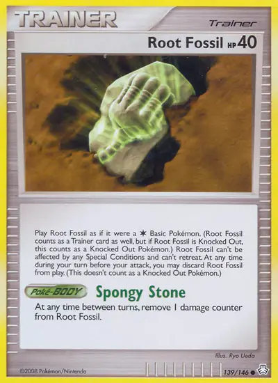 Image de la carte Pokemon Fossile racine 139/146
