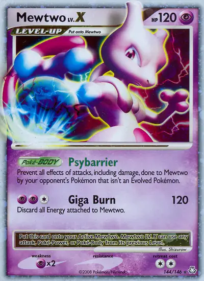 Image de la carte Pokemon Mewtwo 144/146