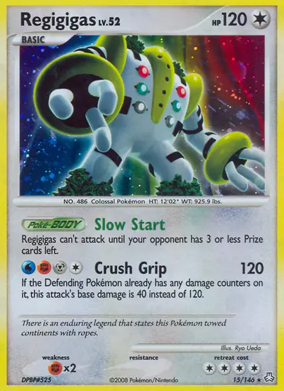 Image de la carte Pokemon Regigigas 15/146