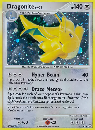 Image de la carte Pokemon Dracolosse 2/146