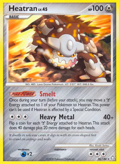 Image de la carte Pokemon Heatran 30/146
