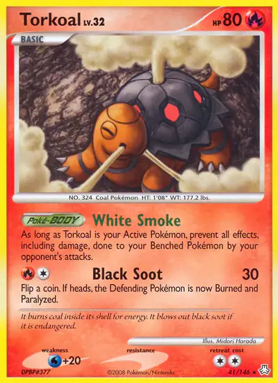 Image de la carte Pokemon Chartor 41/146