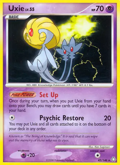 Image de la carte Pokemon Créhelf 43/146