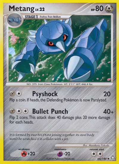 Image de la carte Pokemon Métang 65/146